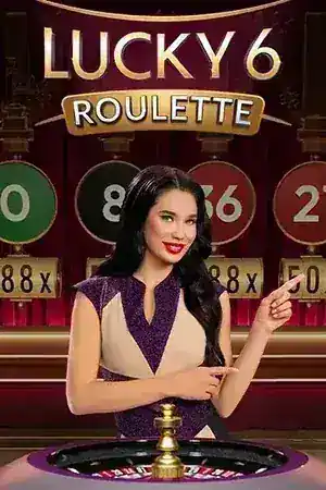 Mesa de Lucky 6 Roulette en vivo de Pragmatic Play Live